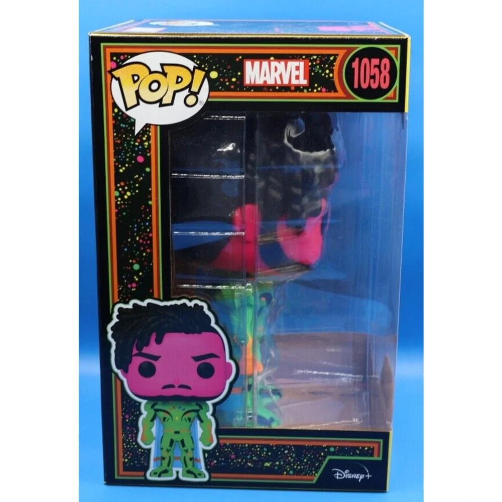 Funko Pop Marvel Infinity Killmonger Blacklight 10 Inch Target Exclusive #1058 - Picture 4 of 7